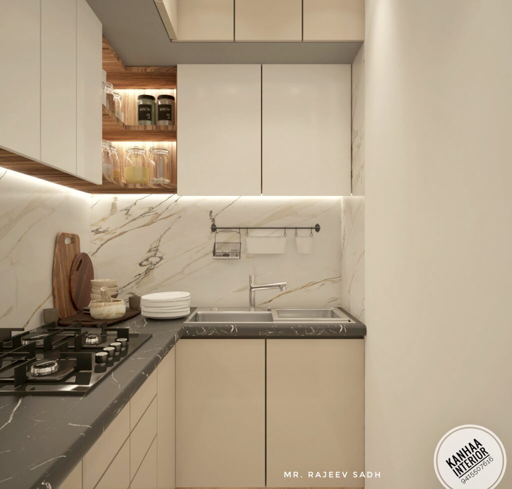 Small Kitchen Entrance Design That Is Both Compact and Stylish